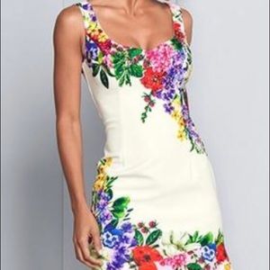 White and floral adorable dress!